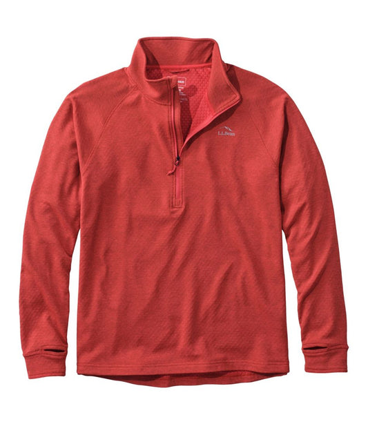 L.L.Bean | Men's Adventure Grid Fleece, Quarter-Zip