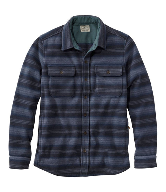 L.L.Bean | Men's Bean's Mariner Fleece Shirt, Print