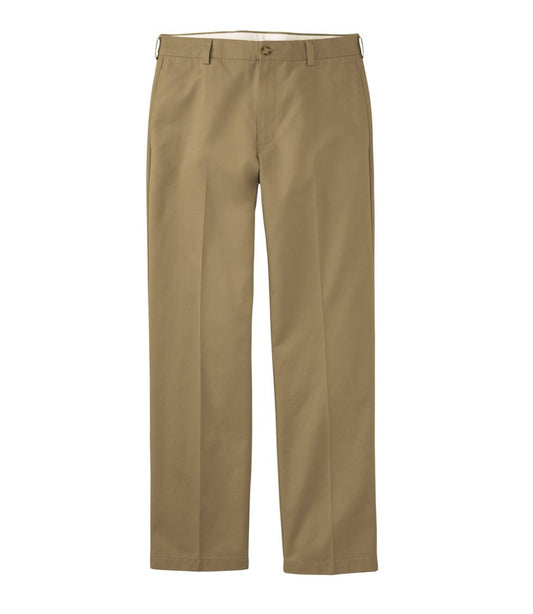 L.L.Bean | Men's Wrinkle-Free Double L® Chinos, Natural Fit, Hidden Comfort, Plain Front