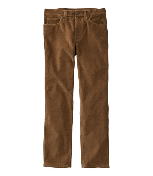L.L.Bean | Men's BeanFlex® Corduroy Pants, Five-Pocket, Standard Fit, Straight Leg