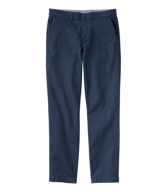 L.L.Bean | Men's Lakewashed® Stretch Khakis, Standard Athletic Fit, Tapered Leg