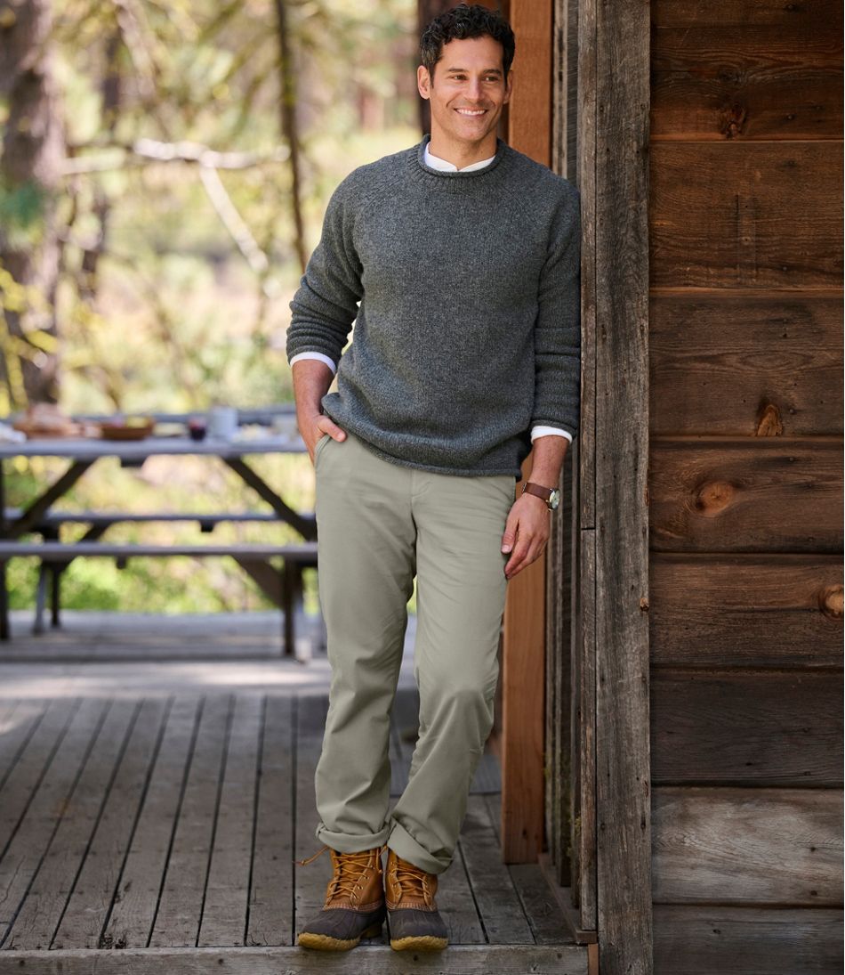L.L.Bean | Men's Comfort Stretch® Chino Pants, Standard Fit, Straight Leg