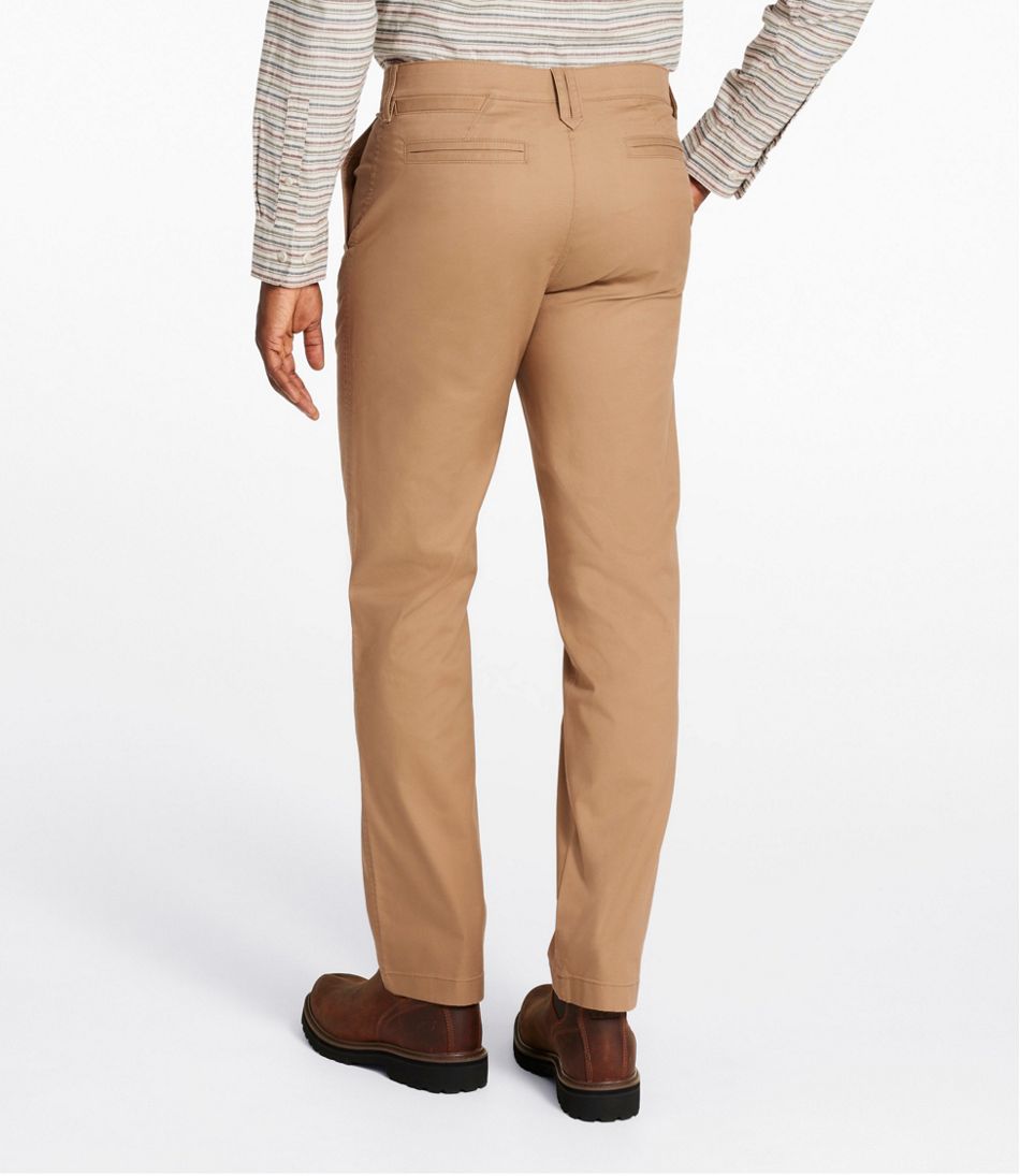 L.L.Bean | Men's Comfort Stretch Performance® Chinos, Standard Athletic Fit, Straight Leg