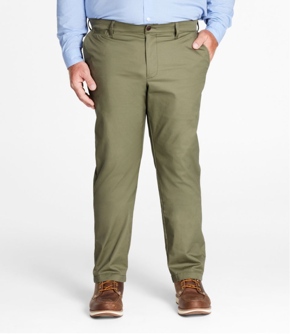 L.L.Bean | Men's Comfort Stretch Performance® Chinos, Standard Athletic Fit, Straight Leg