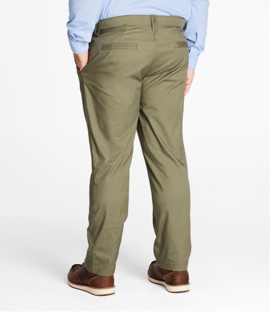 L.L.Bean | Men's Comfort Stretch Performance® Chinos, Standard Athletic Fit, Straight Leg