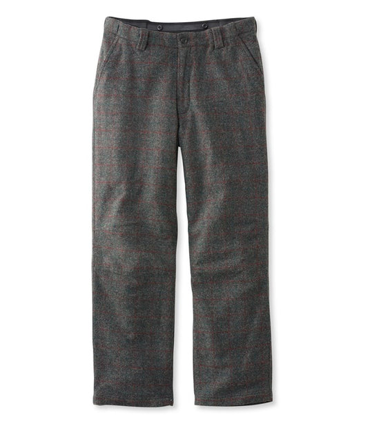 L.L.Bean | Men's Maine Guide Wool Pants with PrimaLoft, Plaid