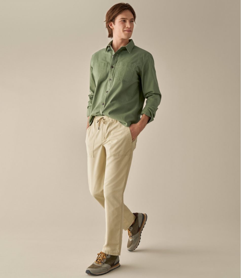 L.L.Bean | Men's Sunwashed Pants, Standard Fit, Straight Leg
