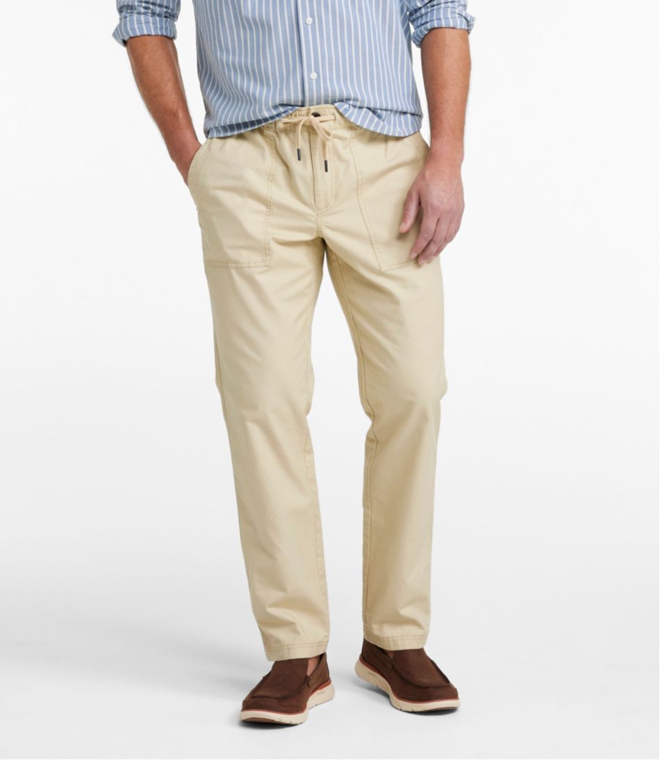 L.L.Bean | Men's Sunwashed Pants, Standard Fit, Straight Leg