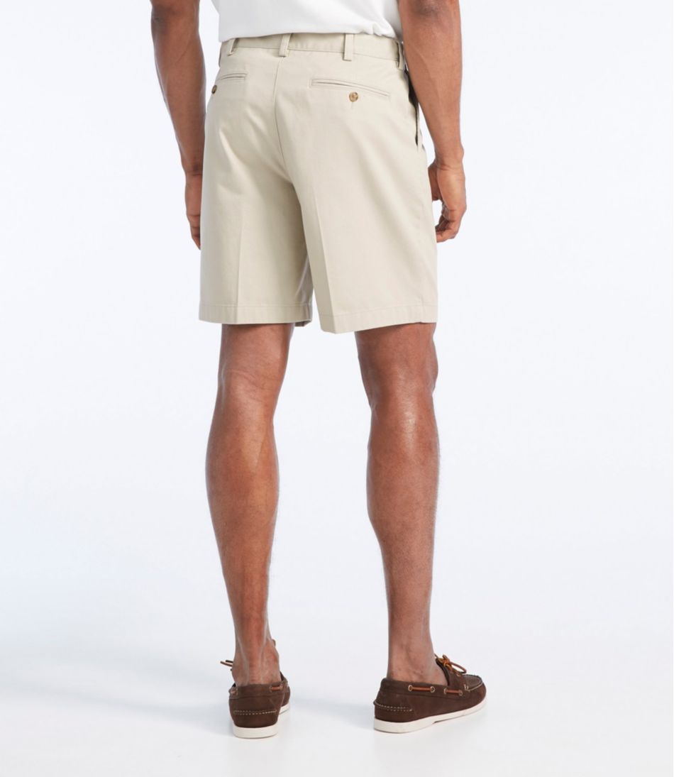 L.L.Bean | Men's Wrinkle-Free Double L® Chino Shorts, Natural Fit, Hidden Comfort Waist, 8"