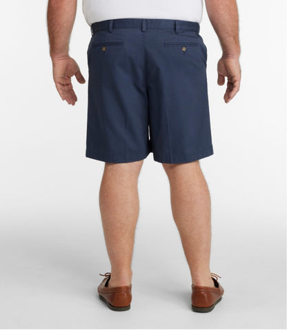 L.L.Bean | Men's Wrinkle-Free Double L® Chino Shorts, Natural Fit, Hidden Comfort Waist, 8"