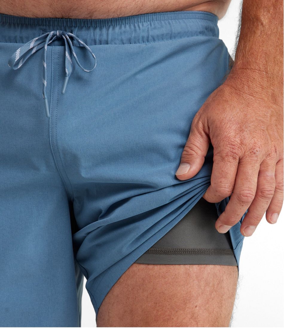 L.L.Bean | Men's Vacationland Stretch Swim Trunks, 8"