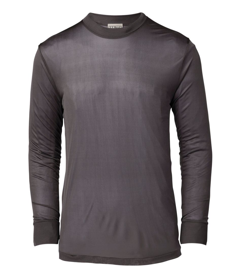L.L.Bean | Men's Silk Underwear, Crewneck