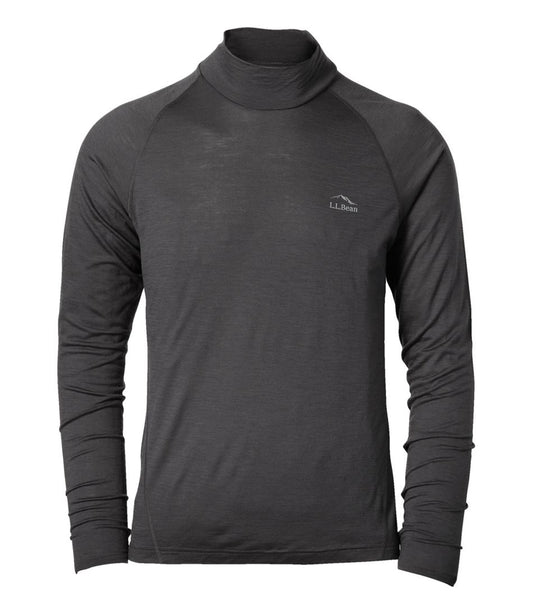 L.L.Bean | Men's Cresta Wool Ultralight 150 Turtleneck