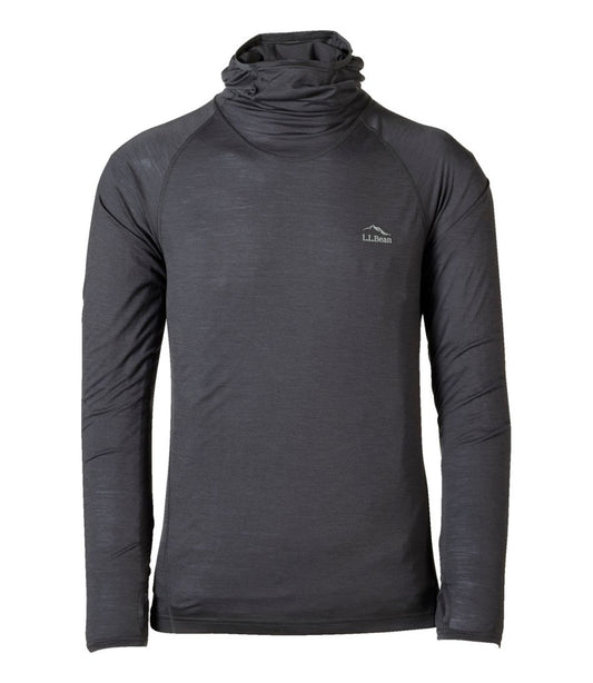 L.L.Bean | Men's Cresta Wool Ultralight 150 Base Layer, Hoodie
