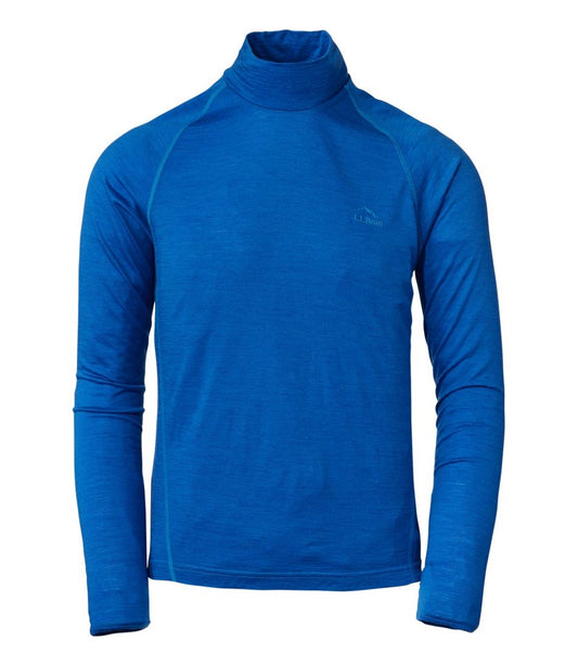 L.L.Bean | Men's Cresta Ultralight 150 Turtleneck, Stripe