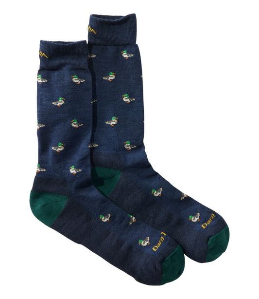 L.L.Bean | Men's Darn Tough Duck Duck Moose Crew Socks