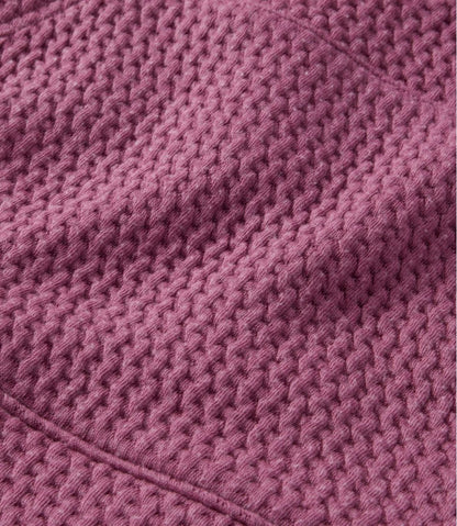 L.L.Bean | Kids' Ridgeknit Pullover, Glow-in-the-Dark Quarter-Zip
