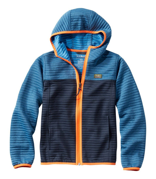 L.L.Bean | Kids' Airlight Full-Zip Hoodie, Colorblock
