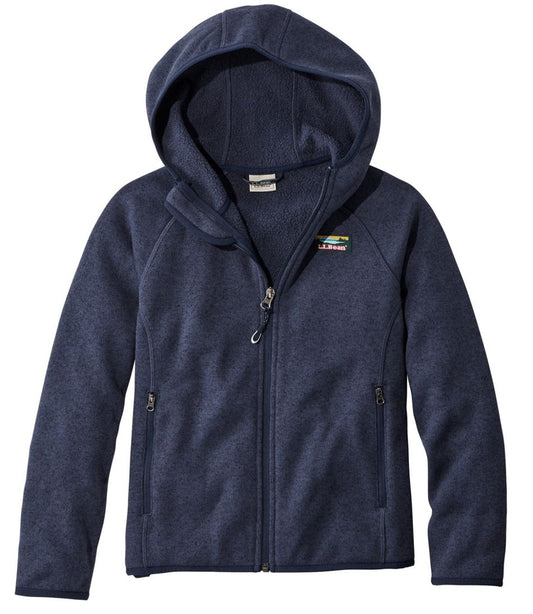 L.L.Bean | Kids' L.L.Bean Sweater Fleece, Hooded