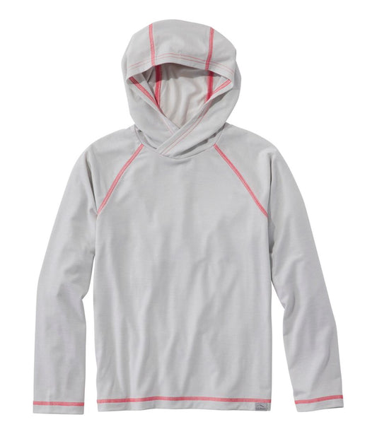 L.L.Bean | Kids' Everyday SunSmart® Hooded Tee, Long-Sleeve