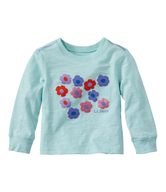 L.L.Bean | Infants' and Toddlers' Graphic Tee, Long-Sleeve Glow-in-the-Dark
