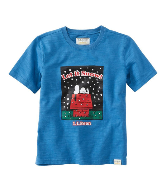 L.L.Bean | Kids' L.L.Bean x Peanuts Short-Sleeve Tee