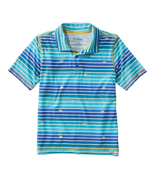 L.L.Bean | Kids' Everyday SunSmart® Polo, Print
