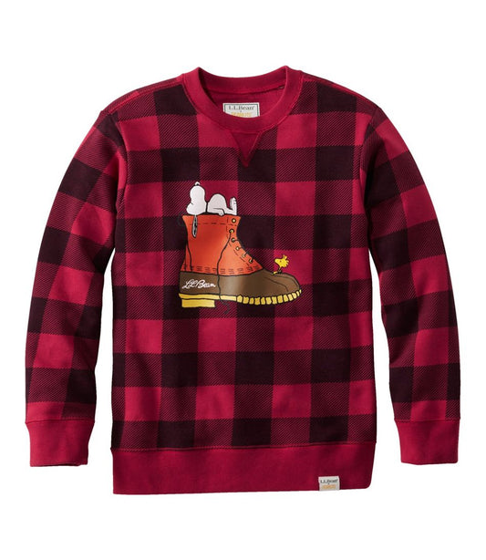 L.L.Bean | Kids' L.L.Bean x Peanuts Crew Sweatshirt
