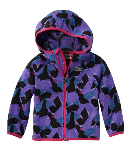 L.L.Bean | Infants' and Toddlers' L.L.Bean Sweater Fleece, Full-Zip Print