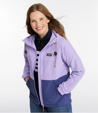 L.L.Bean | Women's Mountain Classic Full-Zip Jacket, Colorblock