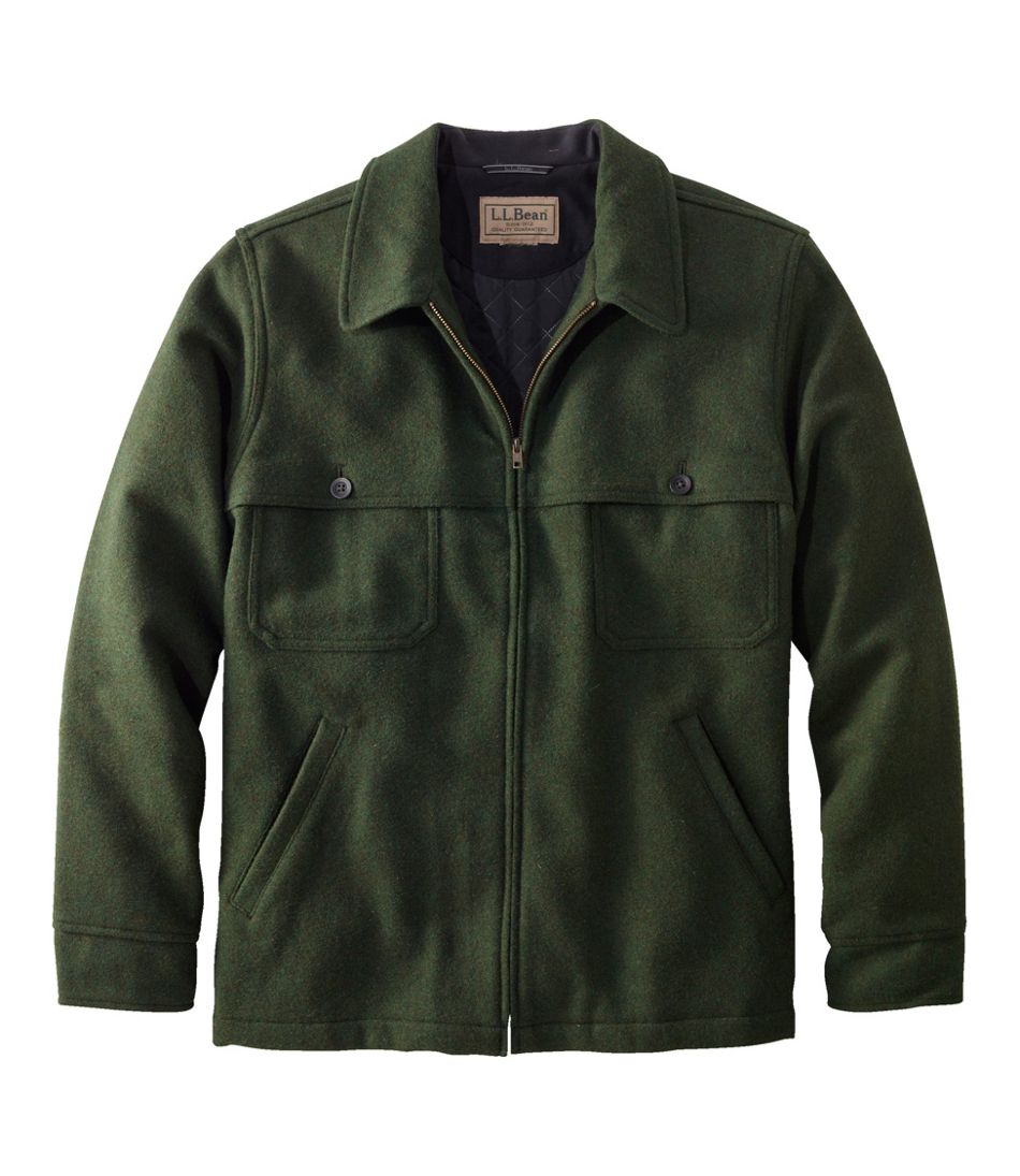 L.L.Bean | Men's Maine Guide Zip-Front Jac-Shirt with PrimaLoft