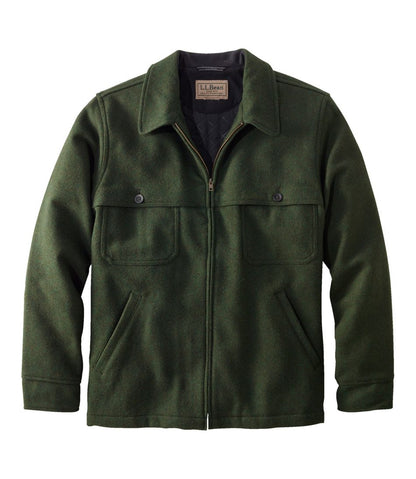 L.L.Bean | Men's Maine Guide Zip-Front Jac-Shirt with PrimaLoft