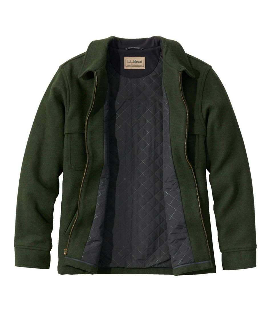 L.L.Bean | Men's Maine Guide Zip-Front Jac-Shirt with PrimaLoft