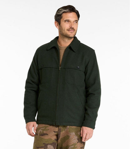 L.L.Bean | Men's Maine Guide Zip-Front Jac-Shirt with PrimaLoft