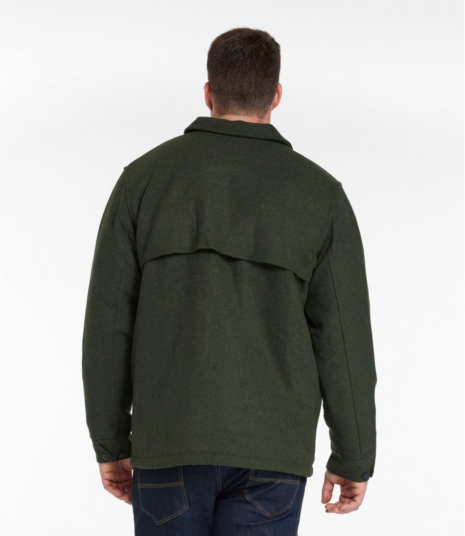 L.L.Bean | Men's Maine Guide Zip-Front Jac-Shirt with PrimaLoft