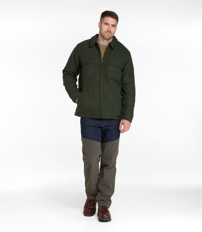 L.L.Bean | Men's Maine Guide Zip-Front Jac-Shirt with PrimaLoft