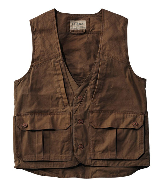 L.L.Bean | Men's Double L Waxed-Cotton Upland Vest