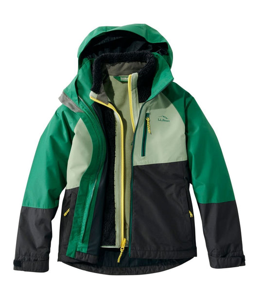 L.L.Bean | Kids' Fleece-Lined 3-in-1 Jacket