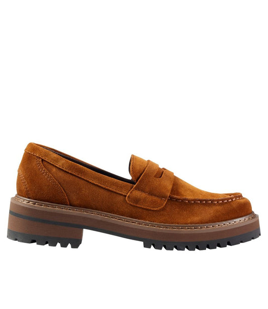L.L.Bean | Women's Camden Hills Penny Loafers, Suede