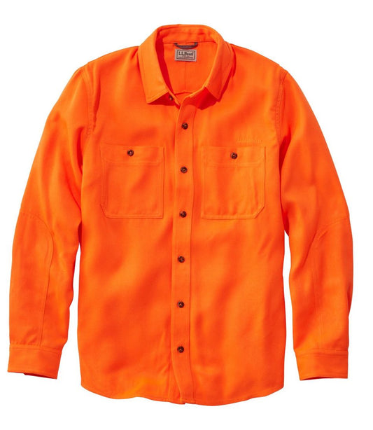 L.L.Bean | Men's Double L Field Shirt, Hunter Orange