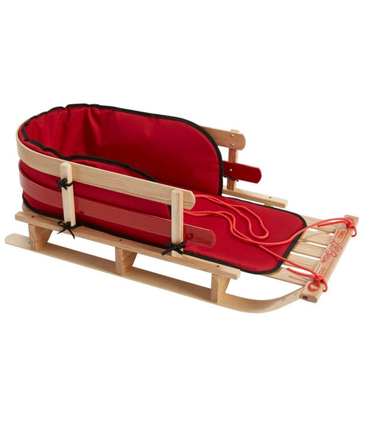 L.L.Bean | Kids' Pull Sled and Cushion Set