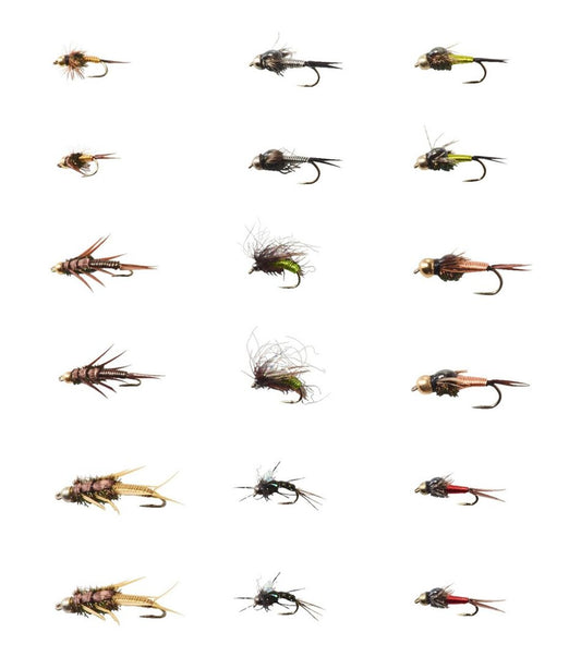 L.L.Bean | Umpqua 18-Piece Wire Nymph Fly Selection