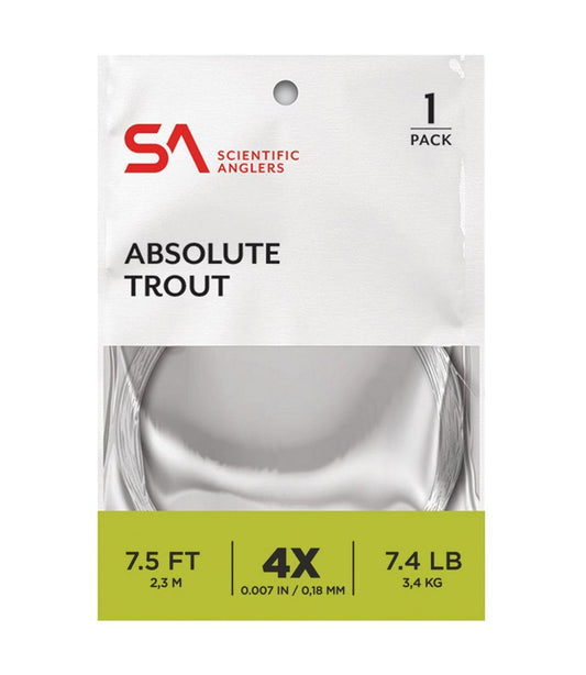 L.L.Bean | Scientific Anglers Absolute Trout Leader, 7.5'