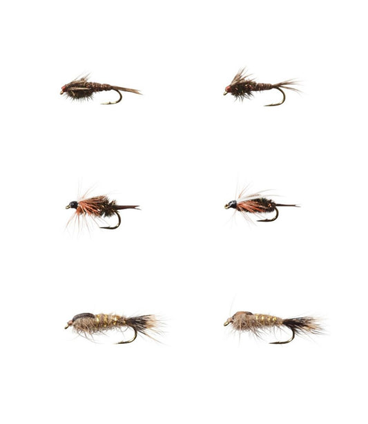 L.L.Bean | Umpqua Six-Piece All-Purpose Nymph Fly Selection