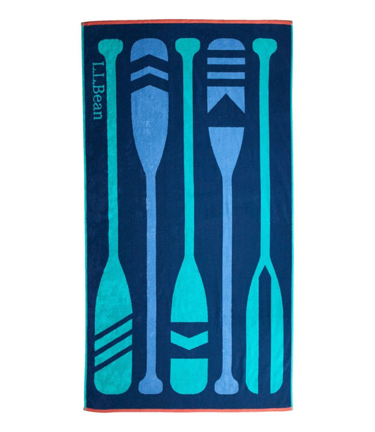 L.L.Bean | Seaside Beach Towel, Paddles