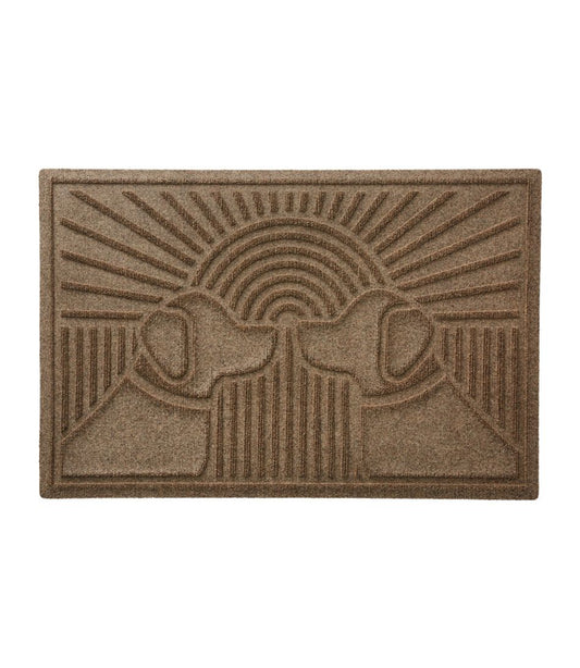 L.L.Bean | Everyspace Recycled Waterhog Doormat, Sunrise Dogs