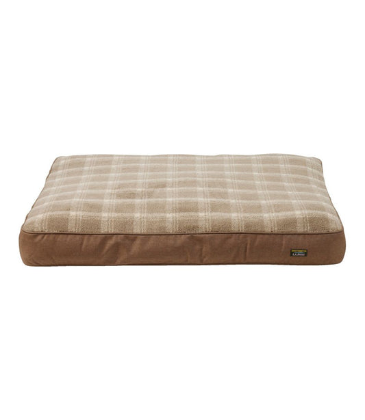L.L.Bean | Premium Fleece Therapeutic Dog Bed, Rectangular
