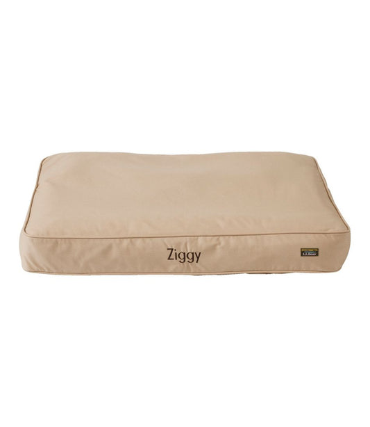 L.L.Bean | Premium Denim Therapeutic Dog Bed, Rectangular