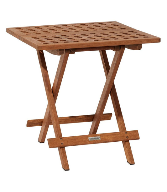L.L.Bean | Eucalyptus Folding Side Table