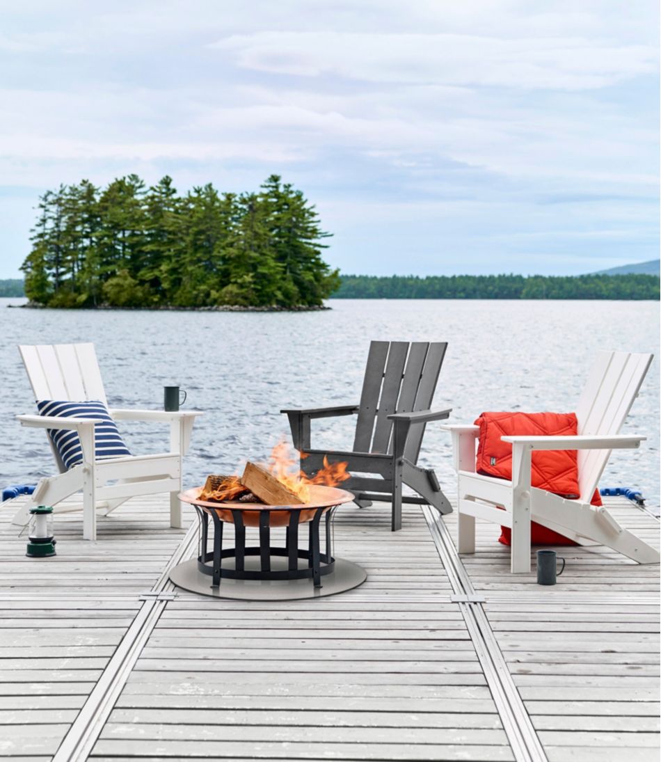 L.L.Bean | All-Weather Adirondack Chair, Square-Back